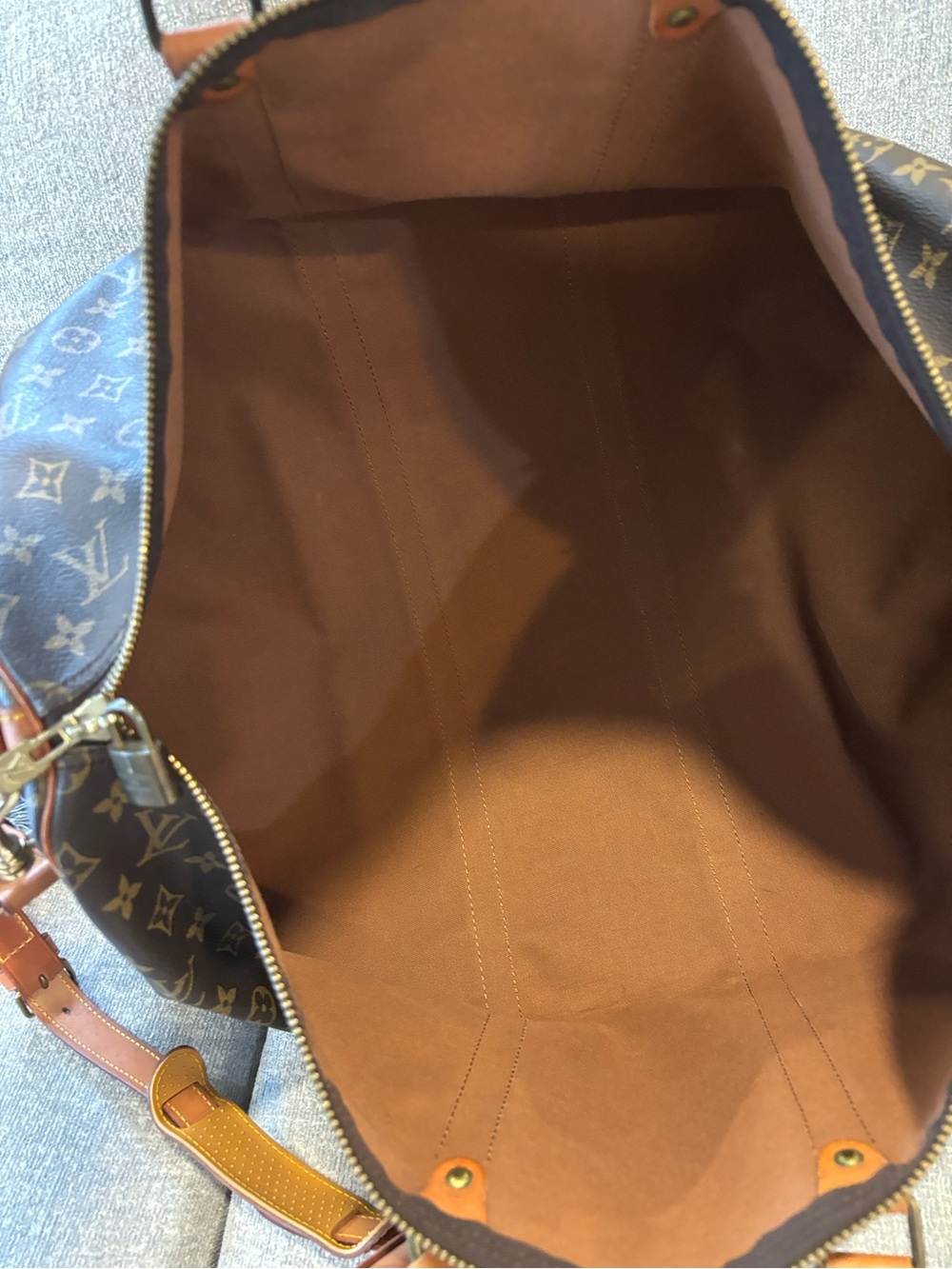 Louis Vuitton Keepall Bandolier 55 Monogram - Picture 12 of 13